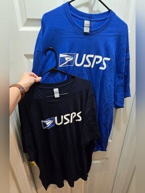 Gildan Logo Tee in 2XL Royal Blue OR 3XL Navy, Price Is For 1 Shirt